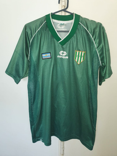 Camiseta Banfield Nanque Verde 2002 Utileria #13 Talle M