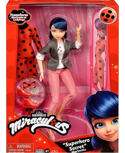 Miraculous Ladybug Lady Bug Muñeca Niñas Juguetes 