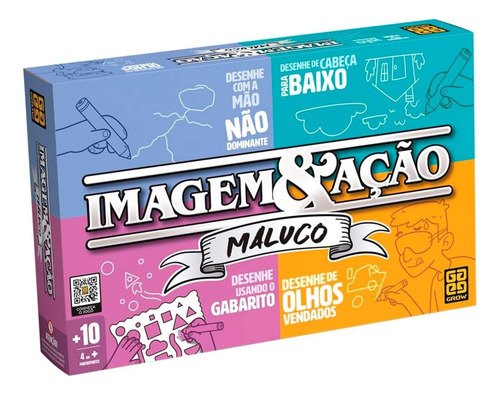 Jogo De Tabuleiro Imagem E Ação Maluco Grow - 04694