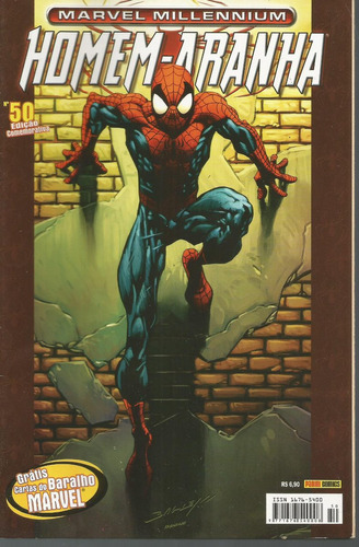 Homem-aranha Marvel Millennium 50 Panini Bonellihq Cx190 M20