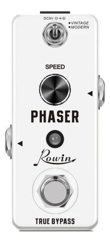 Pedal Rowin Phaser Tipo Van Halen P/ Guitarra Baixo Nf-e