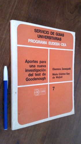 Aportes Investigación Test Goodenough - Zenequelli / Wojtuñ