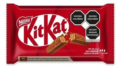 Oblea Kitkat Cubierta Con Chocolate Con Leche 41.5 G