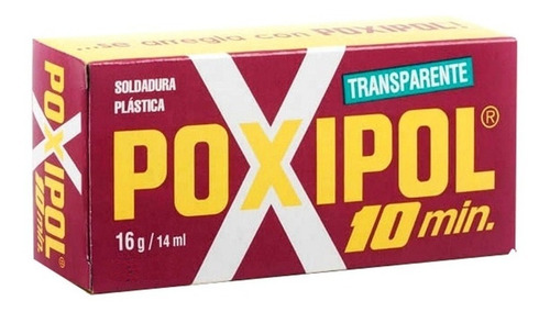 Poxipol Adhesivo Multiuso Transparente - 21 G / 14 Ml 