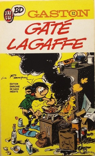 Libro Gaston, Gaté Lagaffe, Edición Enriquecida Con Gags I