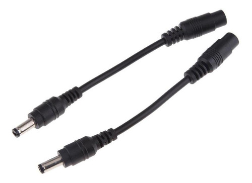 Adaptador De Conector De Alimentación De 2 Piezas De 5.5 X