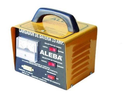 Cargador Bateria 15 Amp 12v Regulable Aleba Car-003