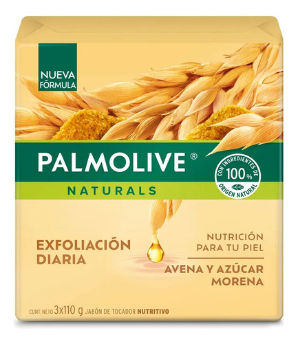 Jabón Palmolive Avena  3x120g - g a $98