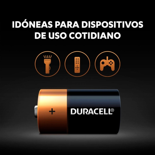 Imagen 4 de 8 de Pilas Duracell Alcalinas D Pack X2 Unidades | Css®