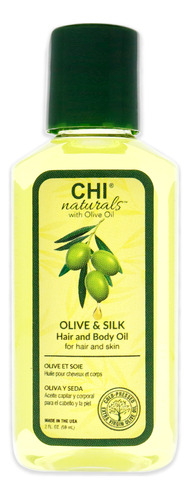 Aceite Para Cabello Y Cuerpo Chi Olive Organics, 60 Ml, Unis