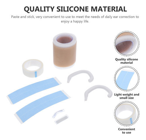 . Parche De Silicona, Corrector De Orejas Para Bebés, Gel