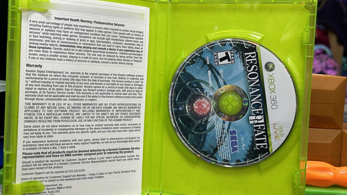 Resonance Of Fate Xbox 360 Completo Original (Reacondicionado)