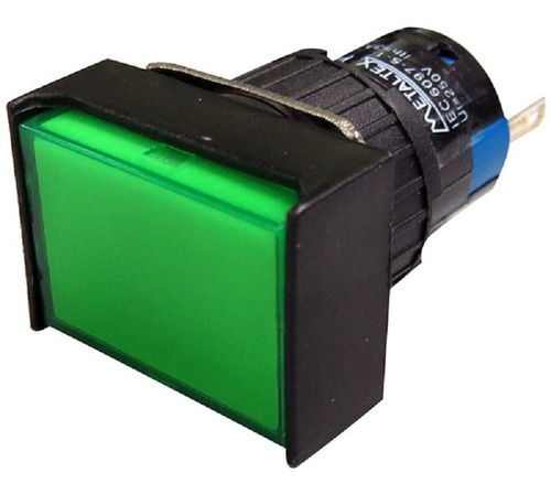 Sinalizador  Sinaleiro Painel Led 16mm P16-pl7-g 24vcc Verde