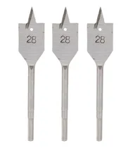 Comprar Brocas Planas Para Madera, Juego De 3 Brocas De Acero Con Al