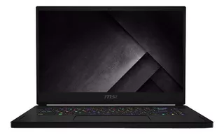 Laptop gamer MSI GS Stealth Series GS66 Stealth negra 15.6", Intel Core i9 10980HK 16GB de RAM 1 TB SSD, NVIDIA GeForce RTX 2070 Super 300 Hz 1920x1080px Windows 10 Home