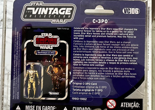 Star Wars Vc 06 C3po Empire Incluye Case (Usado)