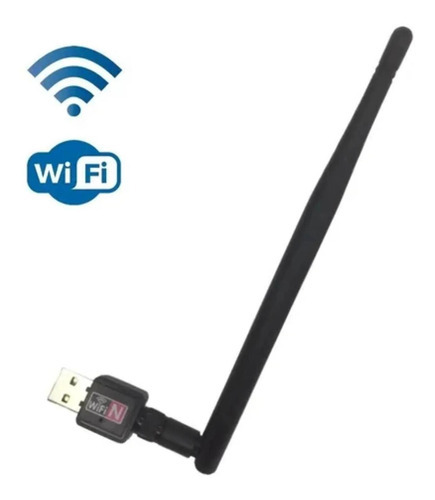 Adaptador Wireless Antena Wifi 150mbps Usb 2.0 Receptor