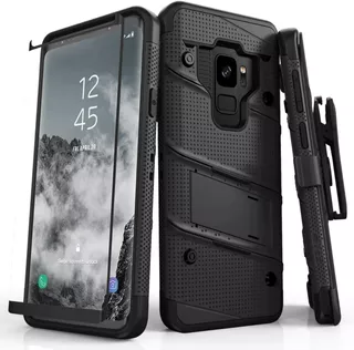 Case Zizo Bolt Para Galaxy S9 Normal Protector 360° C/ Apoyo
