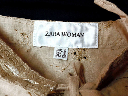Musculosa Bordada. Importada Zara! Nueva!!! (084)