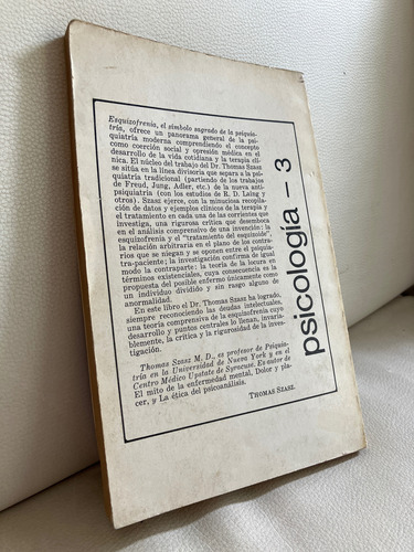 Esquizofrenia: El Símbolo Sagrado De La Psiquiatría - Szasz (Usado)
