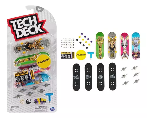 Compre Kit 4 Skate de Dedo Coleção Finesse - Tech Deck aqui na Sunny  Brinquedos.