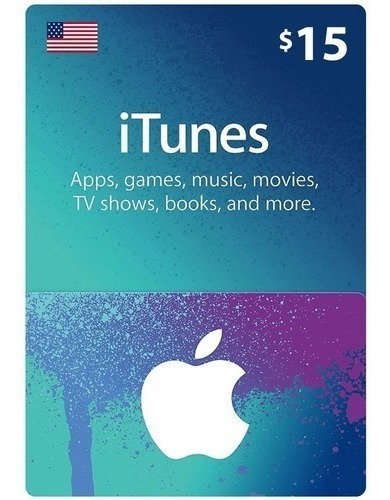 Tarjeta Apple Itunes 15 Dólares Usa - Código Original