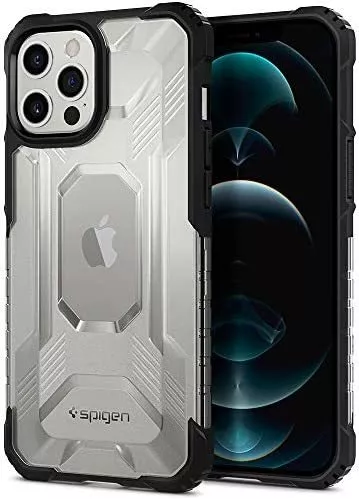 Funda Spigen Nitro Force iPhone 12 Pro Max Negro