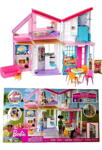 Super Casa Gigante Barbie 2 Andares C/ Móveis Original