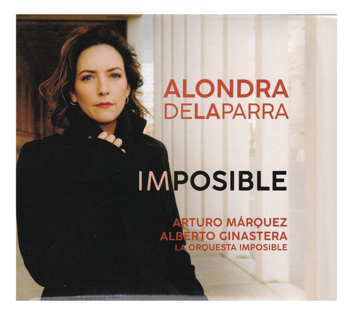 Alondra De La Parra Imposible Disco Cd Versión Del Álbum Estándar