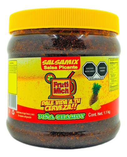 Frutimich Pulpa Para Escarchar Micheladas Piña Chamoy 1.1kg