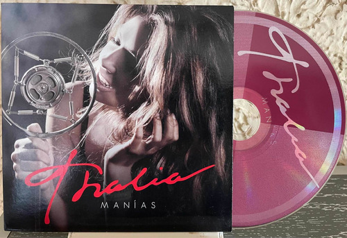 Thalia - Manias Cd Promo Sencillo Single Habitame Siempre