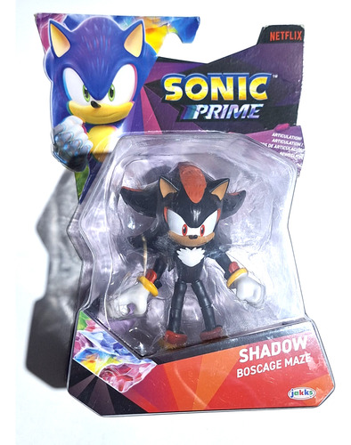 Sonic 3 Figuras Shadow Prime Sonic Knuckles Jakks Pacific (Usado)