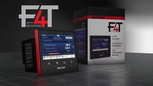 Watlow F4t Temperature And Process Controller, 14 Din