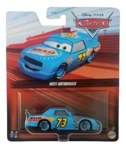 Cars Disney Pixar Misti Motorkrass Corredor 73 Disney Color Azul