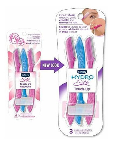 Razor Touch-up Exfoliante Schick, 3 Unidades