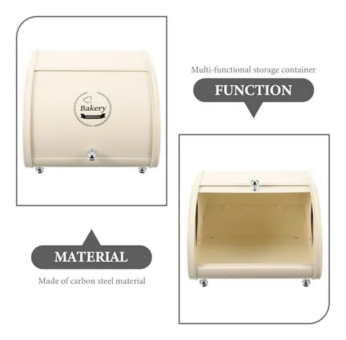 Panera De Acero Inoxidable Vintage Para Cocina