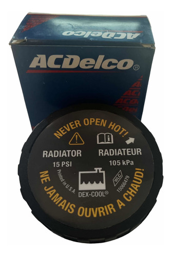Tapa Radiador Acdelco Blazer 95-05 S10 Jimmy Neon Cavalier