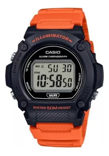 Reloj Casio Para Caballeros, Modelo: W219h 4avkc