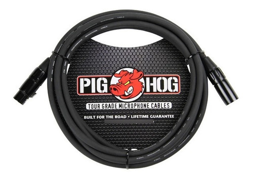 Imagen 1 de 1 de Cable Para Micrófono Xlr 10 Ft Pig Hog Phm10