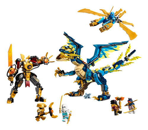 Lego Ninjago 71796 Elemental Dragon Vs The Empres - Original