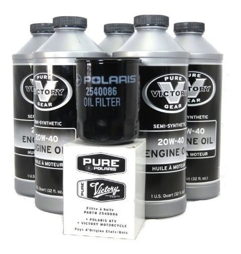 Para Motor: Kit De Cambio De Aceite Victory Hammer S *******