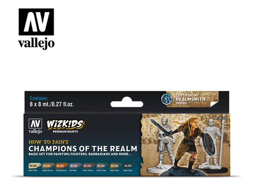 Wizkids Premium Set By Vallejo: Champions Of The R