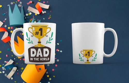 Imagen 7 de 10 de Taza Mug Día Del Padre. Father's Day. Happy Day. Regalo