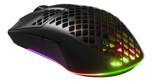 Mouse Gamer Inalámbrico Steelseries Aerox 3 Wireless Onyx Onyx