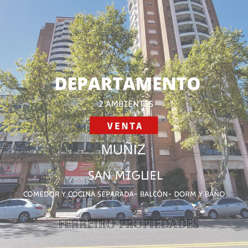 Venta De Departamento 2 Amb Grande En Muñiz San Miguel