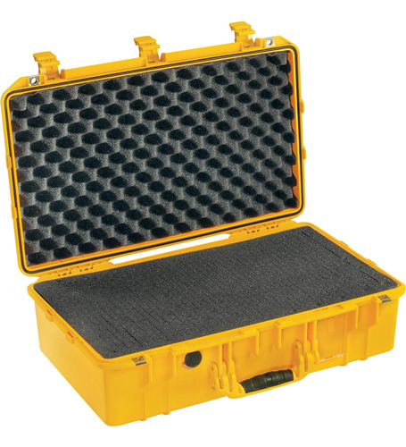 Pelican 1555air Carry-on Case With Pick-n-pluck Foam (yellow