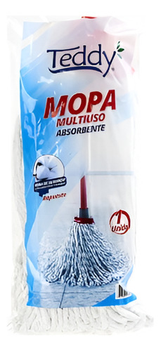 Mopa Repuesto Algodon Teddy 200 Gr,