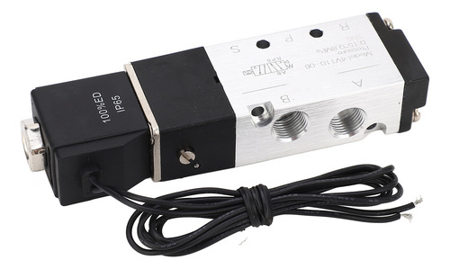 Cable Neumático De Válvula Solenoide, 2 Posiciones, 5 Vías,