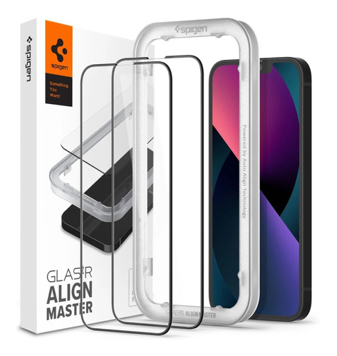 Apple iPhone 13 13 Pro Spigen Vidrio Templado Full Cover