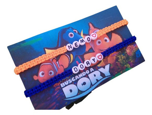 Pulseras Para Amistad Nemo Y Dory Buscando A Nemo 